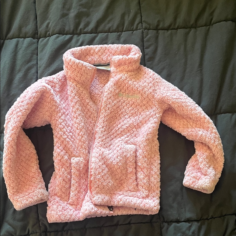 Columbia Pink Kids Fleece Jacket